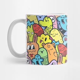 Cute Animal Doodles Mug